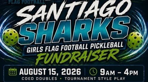 Santiago Sharks Girls Flag Football Fundraiser